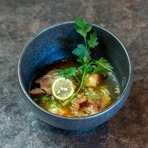 塩牛すじ煮込み