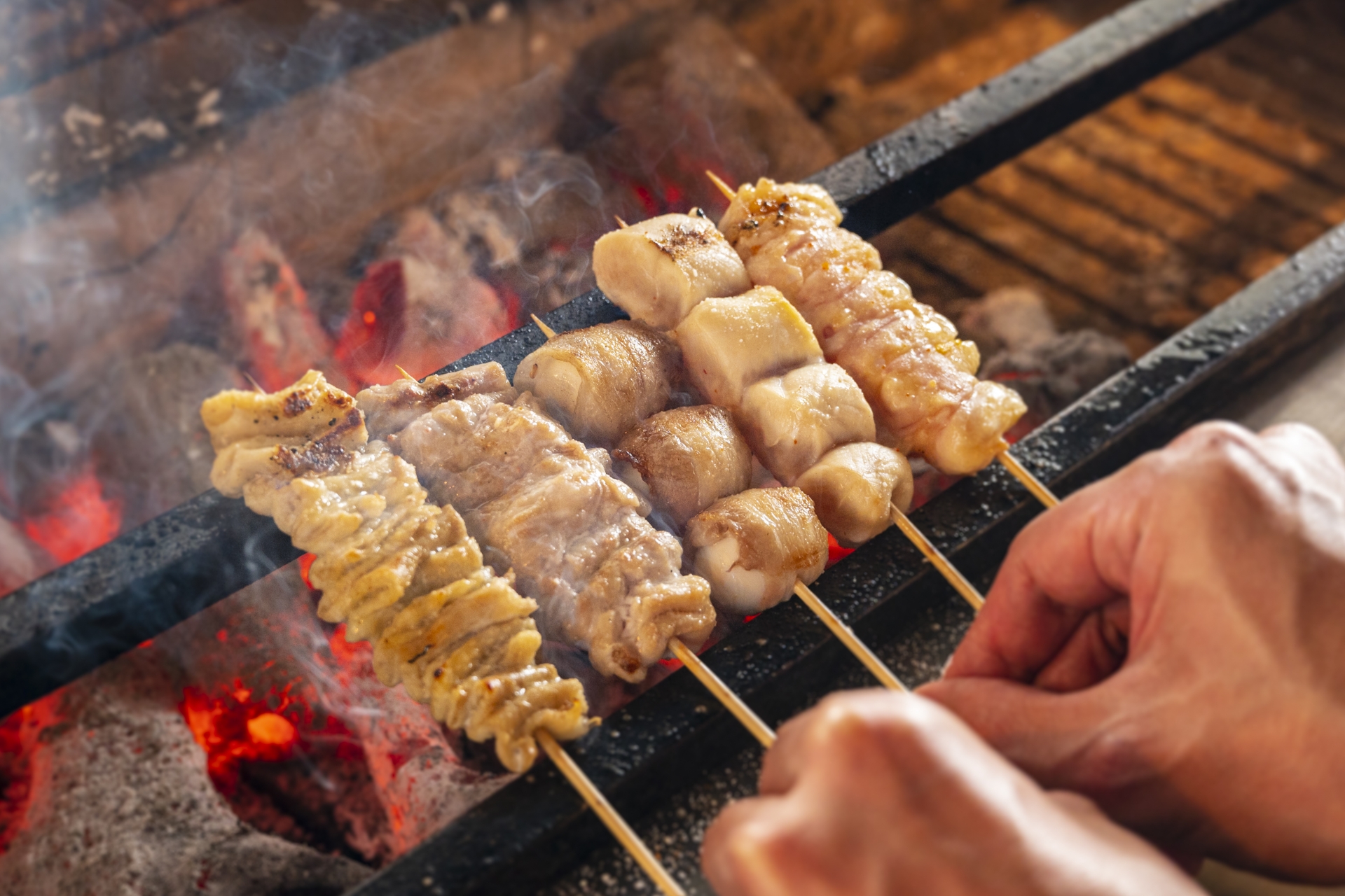 前橋の居酒屋 来んしゃいの焼き鳥・串焼き